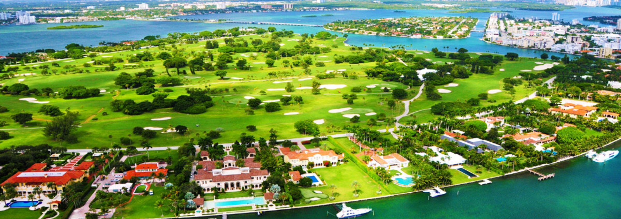 Indian Creek Island se ubica en Miami y tiene 40 viviendas (Foto: Miami Luxury Homes)