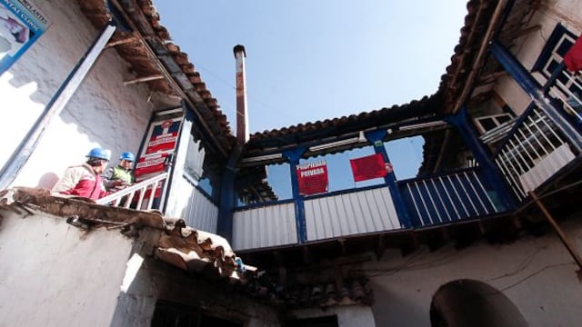 Cusco: detienen construcción clandestina en Patrimonio Cultural