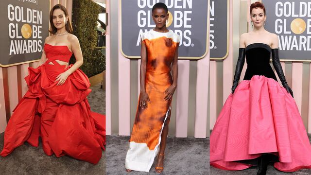 Golden Globes 2022: las mejores vestidas de la alfombra roja
