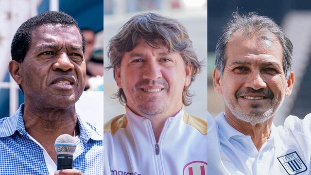 Uribe en Cristal, Ferrari en la 'U' y Navarro en Alianza son los referentes para cada club. (Fotos: Facebook)