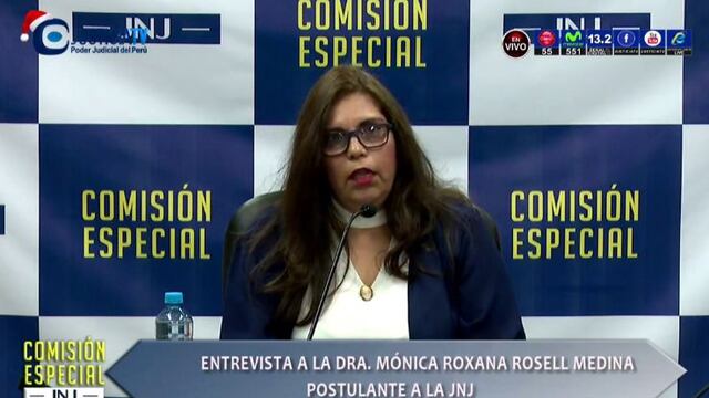 JNJ: Mónica Rosell también rechaza ocupar una de las plazas vacantes de Inés Tello y Aldo Vásquez