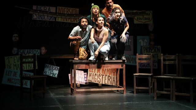 Profesores héroes en un sistema perverso: obra de teatro expone realidad de la educación peruana