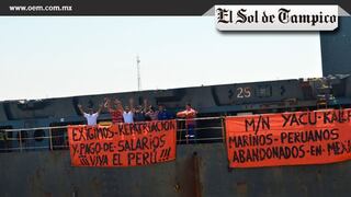 Marineros peruanos están abandonados en México desde enero