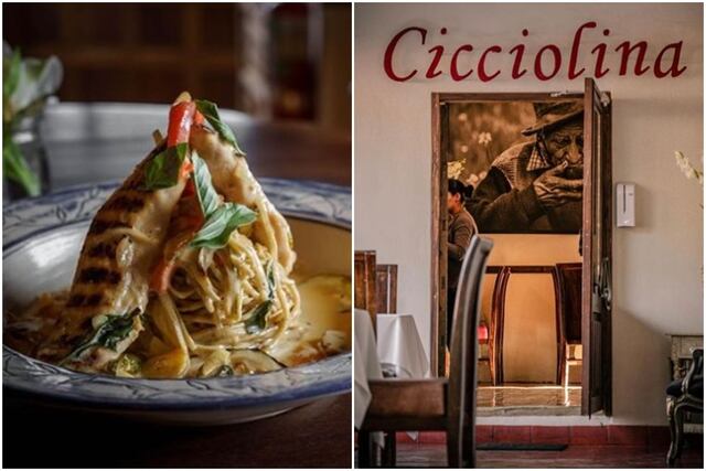 Cicciolina Restaurant: en una antigua casona colonial, ofrece una carta principalmente de cocina italiana. (Foto: Instagram)