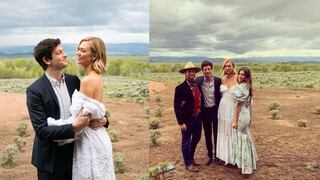 Karlie Kloss se casó por segunda vez y así fue su vestido de novia | FOTOS