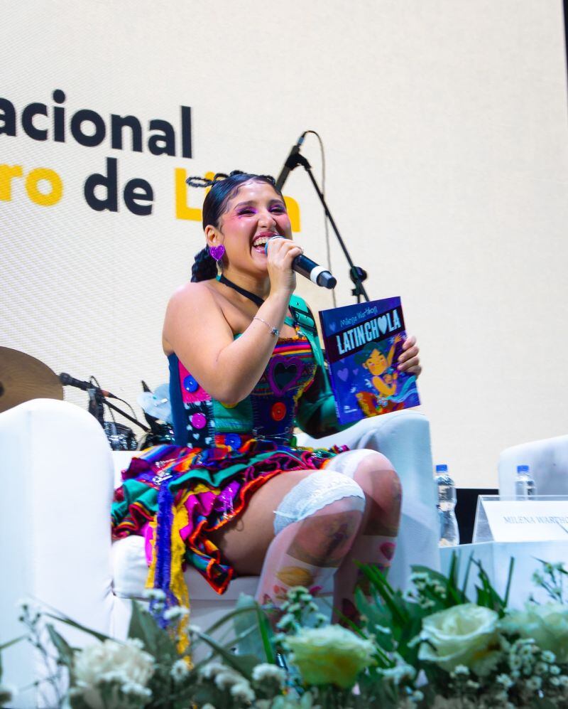 Milena Warthon presenta su primer libro y anunció el estreno de su nueva canción. (Foto: Instagram)