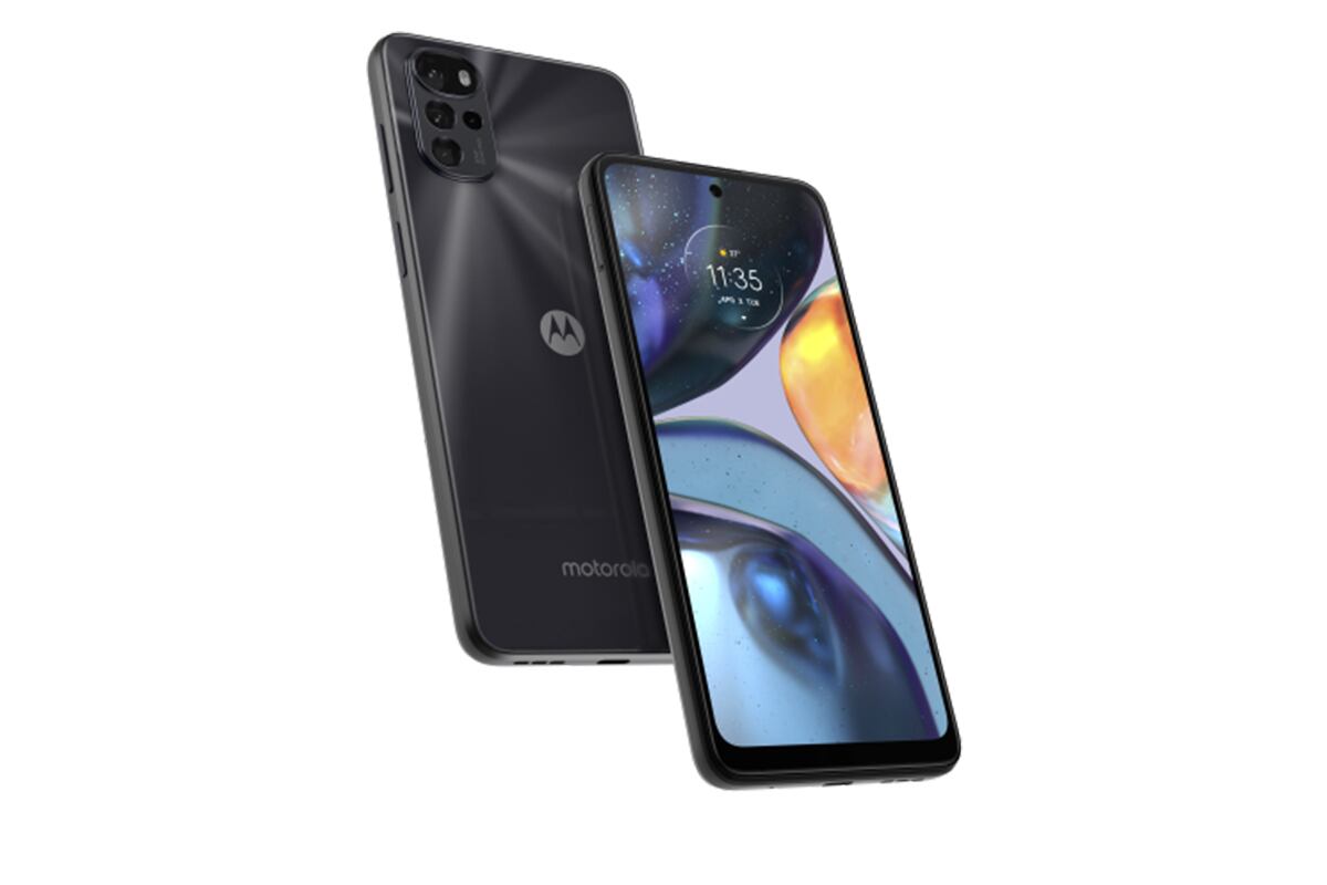 ¿Cuáles son todas las características del Motorola Moto G22? Aquí te lo contamos. (Foto: Motorola)