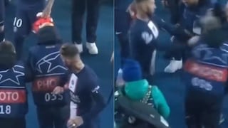 Sergio Ramos empujó a dos fotógrafos tras el PSG vs. Bayern | VIDEO