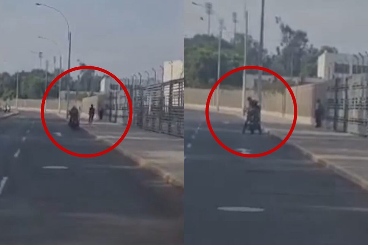 Joven llega a tiempo a examen de admisión tras recibir ayuda de un policía. (Foto: Composición)