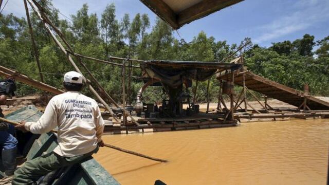 Sernanp asegura que expulsará a mineros ilegales de Tambopata