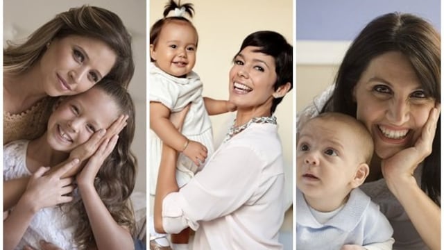 Tres famosas con hijos de distintas edades cuentan sus experiencias como madres