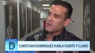 Christian Domínguez confirmó que Isabel Acevedo no está dispuesta a devolverle camioneta