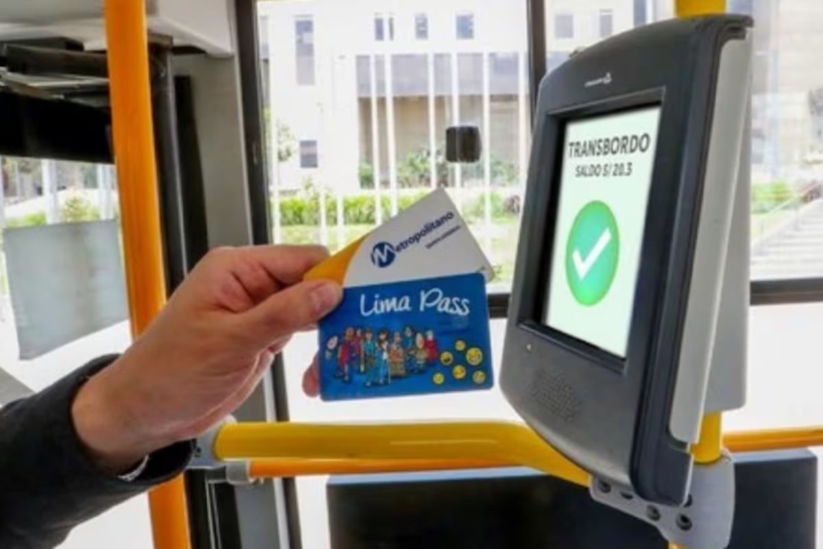 ecargas digitales facilitarán el uso del transporte público. (Foto: Andina)