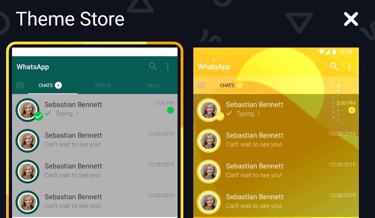 De esta forma podrás cambiar el aspecto de WhatsApp y su logo. (Foto: WhatsApp Plus)