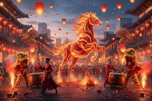 Prepárate para despegar este Año Nuevo Chino 2026: cómo usar la energía del Año del Caballo de Fuego Yang a tu favor