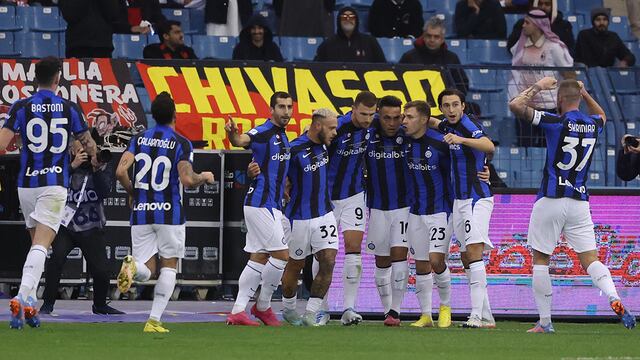 Inter se alza con la Supercopa de Italia: derrotó categóricamente al Milan | RESUMEN Y GOLES