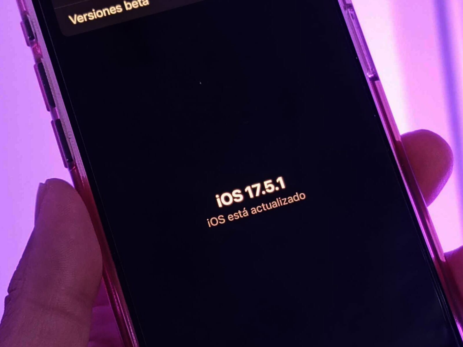 WHATSAPP | Los celulares iPhone ya cuentan con iOS 17.5.1. (Foto: Depor - Rommel Yupanqui)