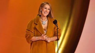 Celine Dion reapareció en un escenario como presentadora de los Grammy: “Estoy feliz de estar aquí”