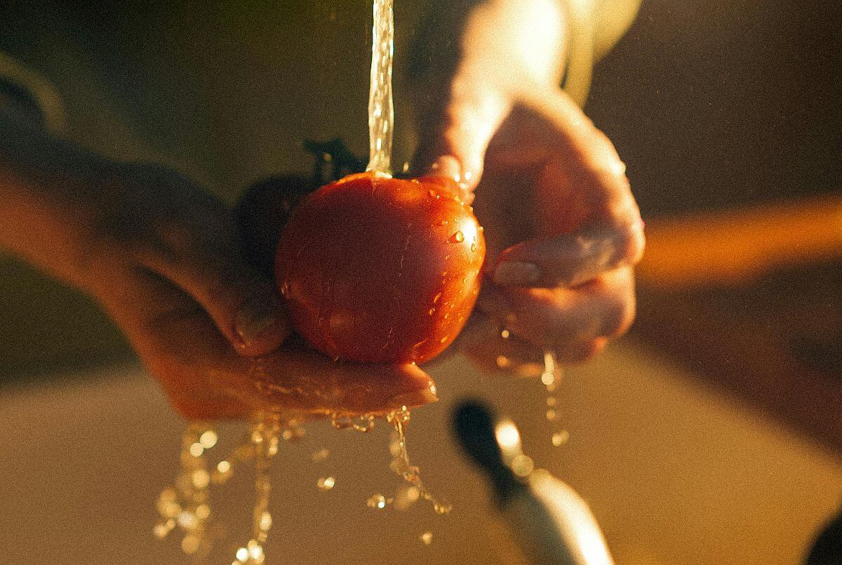 Lavarse las manos y los alimentos antes de cocinar es clave para evitar una intoxicación alimentaria. (Foto: Gül Işık / Pexels)