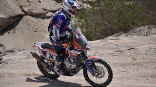 Dakar 2018: peruano Carlo Vellutino abandona la competencia por lesión