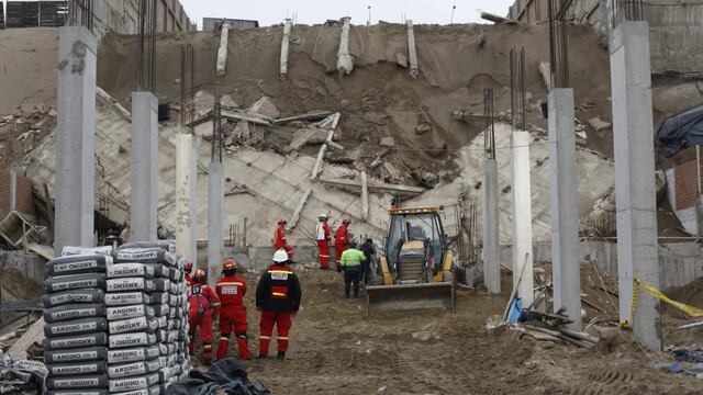 Bomberos encuentran sin vida a uno de los obreros sepultados en Ventanilla: “Es un trabajo de alto riesgo”