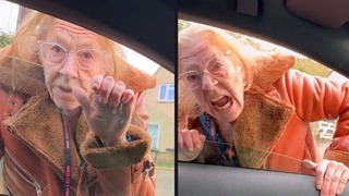 La extraña conducta de una abuela que causó temor en un ciudadano británico