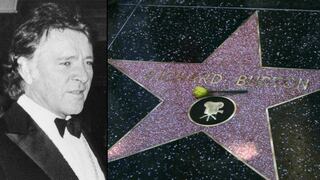 Richard Burton recibió estrella póstuma en Paseo de la Fama de Hollywood