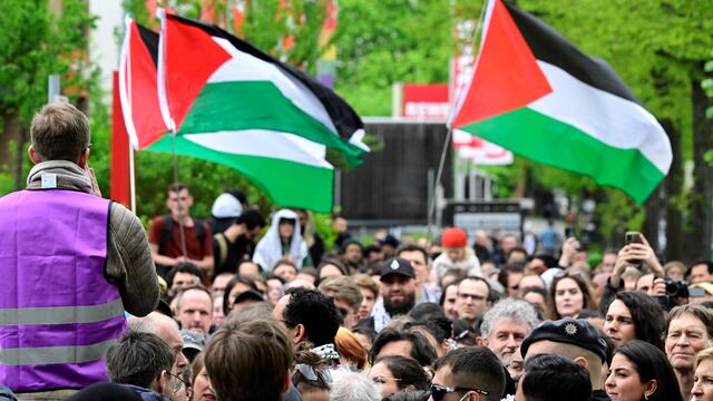 Arranca polémico congreso propalestino en Berlín bajo fuerte vigilancia policial