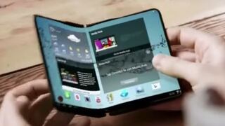 Nuevo smartphone de Samsung tendría una pantalla que se dobla