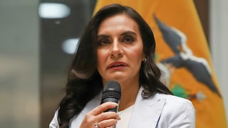 Vicepresidenta de Ecuador admite distanciamiento con presidente Noboa: “me quiere lejos”