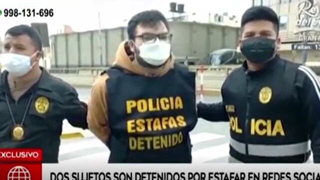 Estafas vía Internet: Policía detiene a sujeto que ofrecía productos por Marketplace y nunca los entregaba | VIDEO 