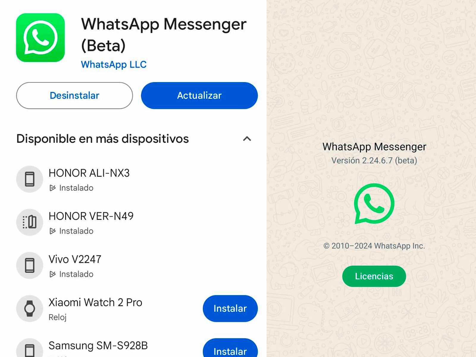WHATSAPP | Si no te aparece actualizar en Google Play, entonces sigue estos pasos en WhatsApp. (Foto: MAG - Rommel Yupanqui)