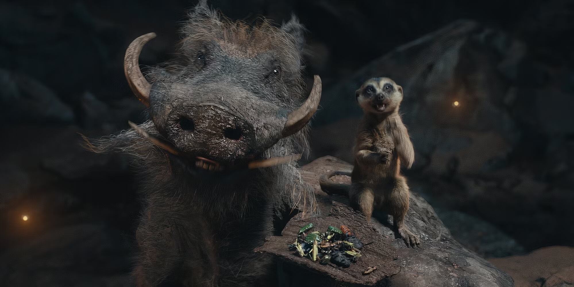 Timón y Pumba en la película "Mufasa: El rey león"(Foto: Walt Disney Studios)