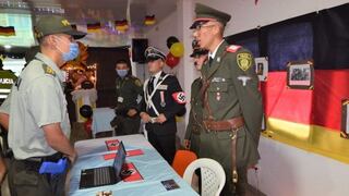 El escándalo en Colombia por el “evento pedagógico” en el que la policía utilizó símbolos y trajes nazis