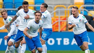 Italia ganó 2-1 a México en la primera fecha del Grupo B por el Mundial Sub 20 de Polonia