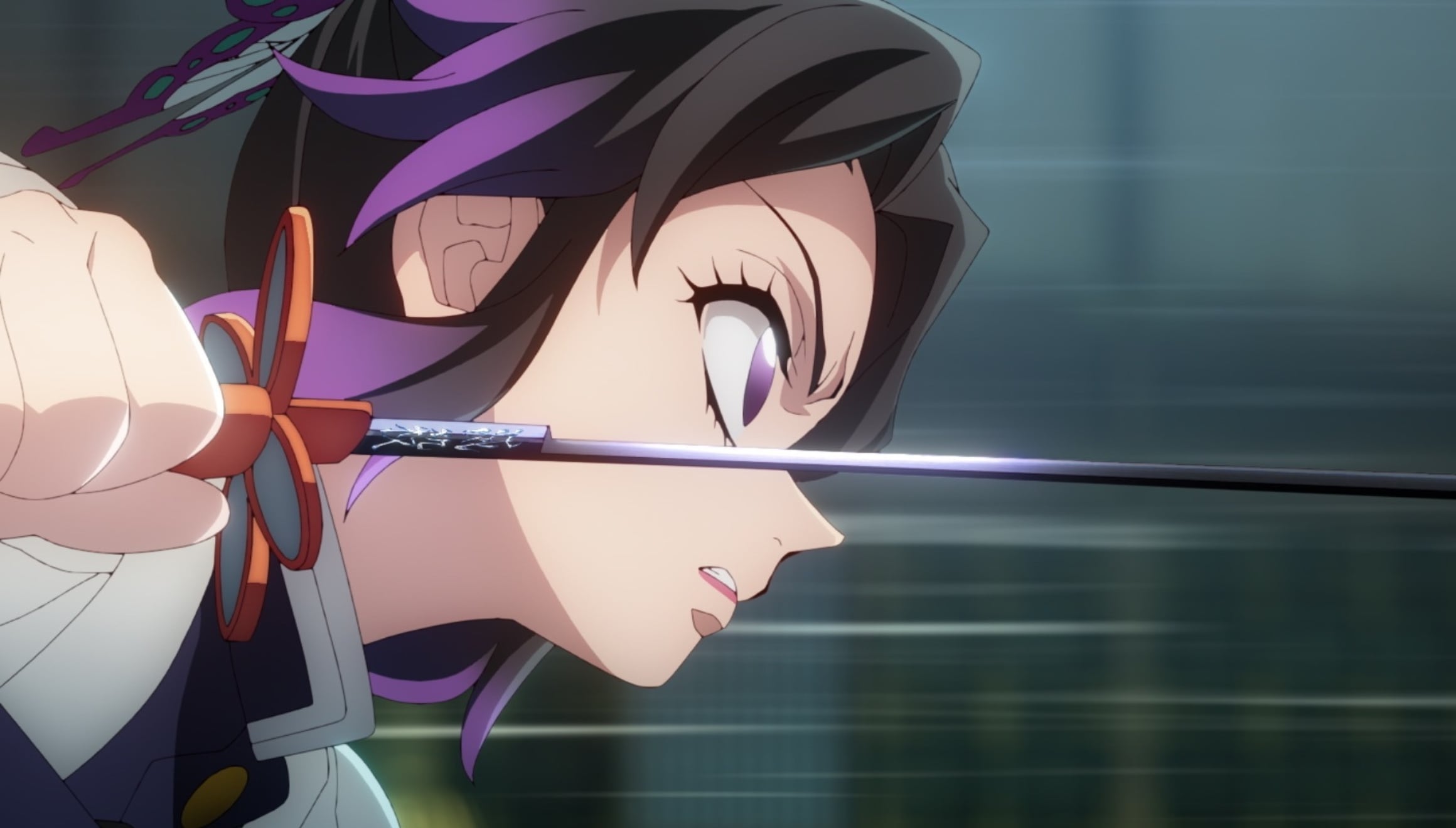 Shinobu en el anime "Demon Slayer: Kimetsu no Yaiba" (Foto: ufotable)
