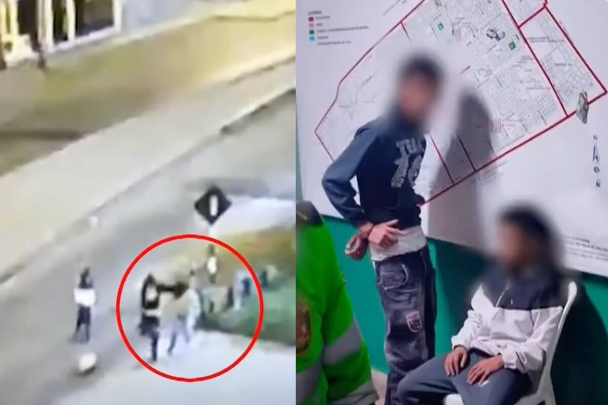 El asalto se produjo en horas de la madrugada, cuando la oficial se dirigía a su centro de labores. Foto: composición EC/captura Buenos Días Perú