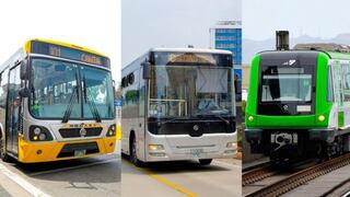 Año Nuevo 2023: transporte público en Lima y Callao funcionará con normalidad el domingo 1 y lunes 2 de enero