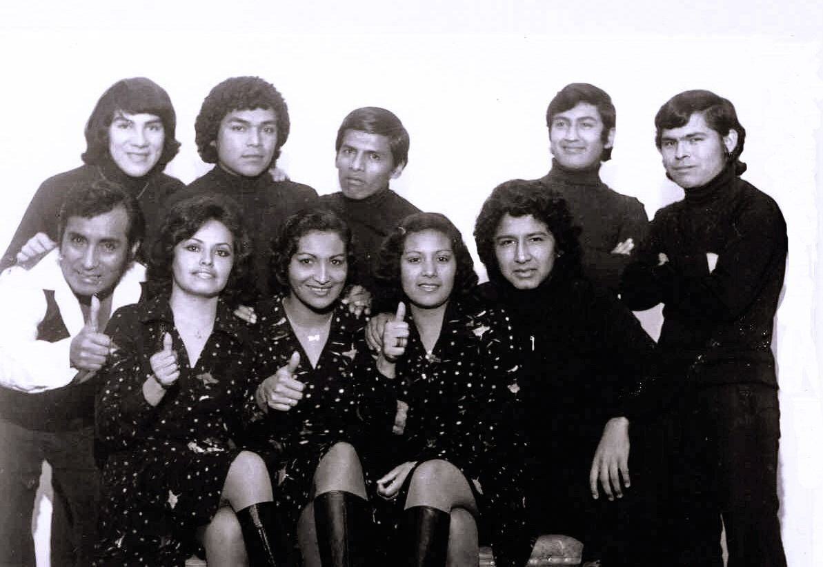 Agrupación Los hijos del sol, creada por Ángel Anibal Rosado y José Luis Carballo. (Foto: archivo personal de Carballo)