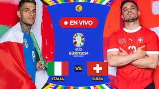 Italia vs Suiza EN VIVO por Eurocopa 2024: horario y en qué canal transmiten el partido