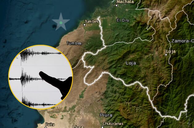Último temblor en el Perú según el IGP | Foto: Composición EC