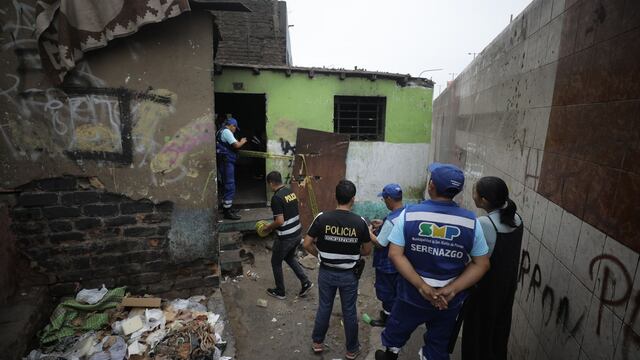 SMP: hallan cadáver de hombre con heridas de bala en una casa abandonada