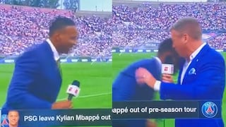 Comentarista de ESPN se desmaya en transmisión en vivo del Real Madrid vs. Milan | VIDEO VIRAL