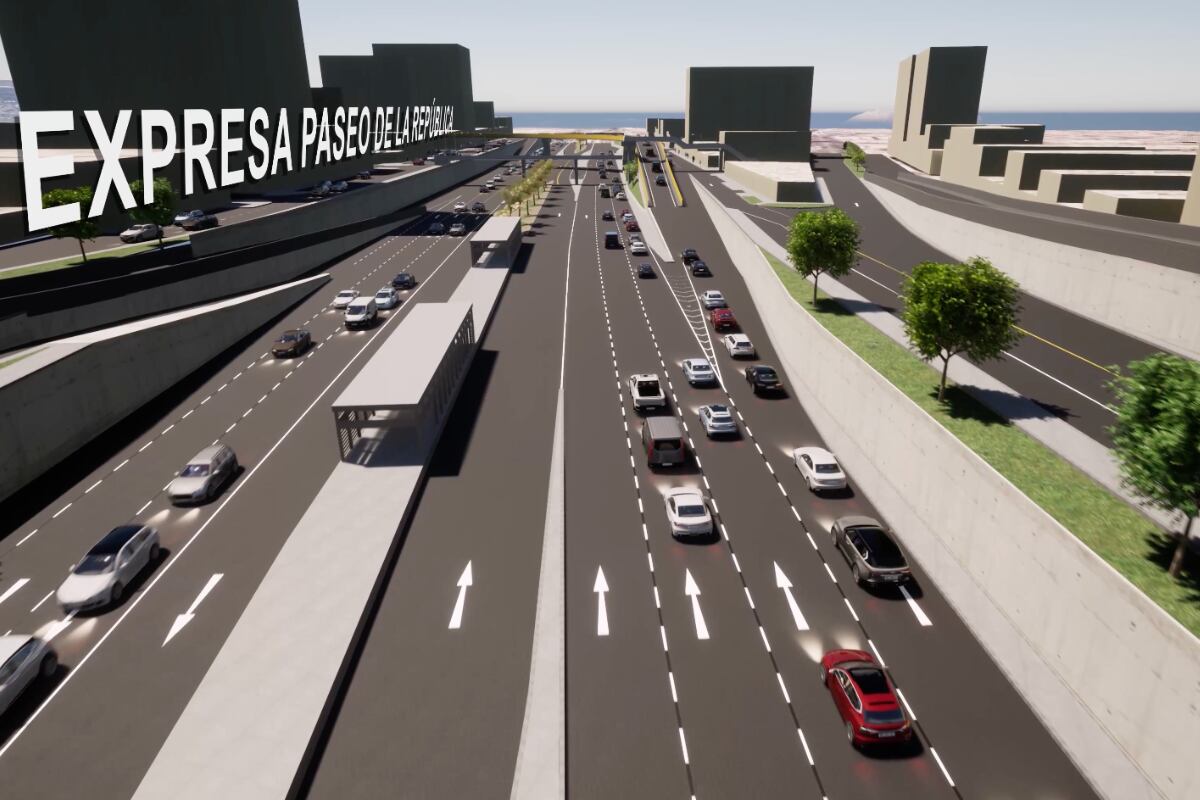 Se trata de una obra de 2 kilómetros de longitud que se ubicará en Paseo de la República, a la altura de la avenida México. Foto: MML