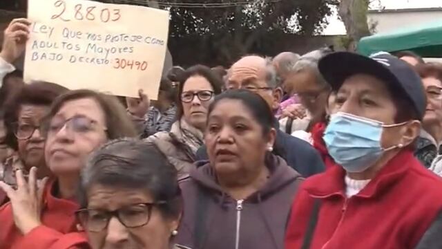La Molina: adultos mayores piden a la municipalidad que no se ocupe el espacio de sus talleres