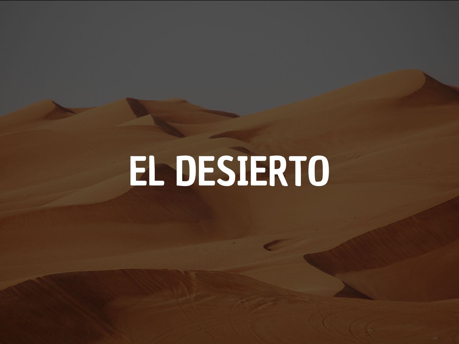 Acertijo mental: Los desiertos son lugares cubiertos por arenas y presentan una gran intensidad de calor. (Creación: Mag)