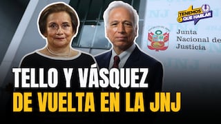 Congreso apela restitución de Inés Tello y Aldo Vásquez en la JNJ: ¿Qué puede pasar? | PODCAST