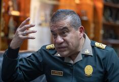 Comandante general de la PNP no informará más cifras de lucha contra la criminalidad porque “alguien se siente mal”