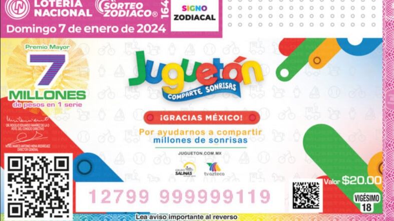 Sorteo Zodiaco 1641 del 7 de enero: resultados y lista de ganadores