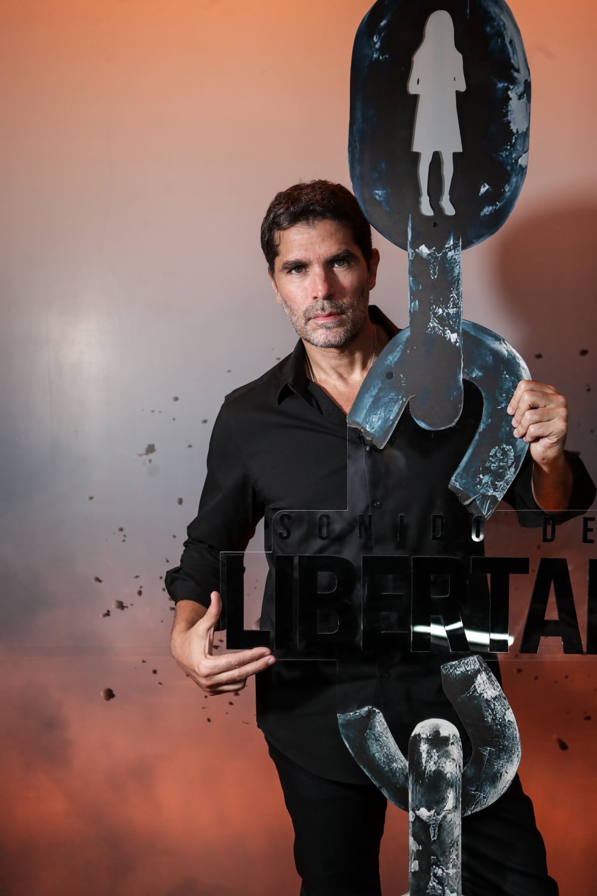 Eduardo Verástegui llegó a Lima para el avant premiere de "Sound of Freedom". (Foto: Alessandro Currarino/El Comercio)